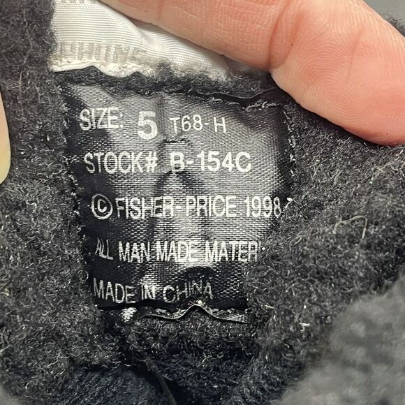 Fisher Price 1998 childs snow boots size 5 Vintage B-154C faux fur winter - Picture 6 of 7